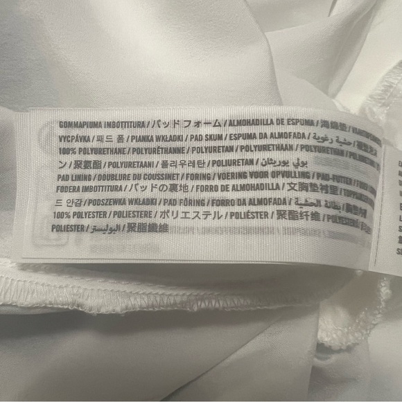 Hollister Lace Up Back Midi Dress White Size Large Fairy Coquette Milkmaid - Picture 7 of 10